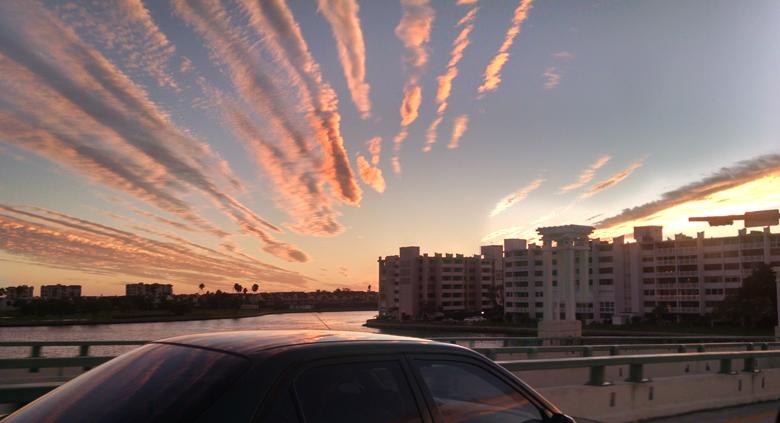 Sunset from TI bridge
